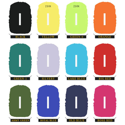 KoKossi 1Pcs 20-60L Outdoor Hiking Backpack Rain Cover Backpack Waterproof Cover Cycling Hiking Reflective Rain Cover Unisex