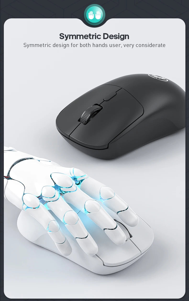 Wireless Keyboard and Mouse Combo - Full Size Wired Backlit Gaming Keycaps Optical Mouse with Adjustable DPI for Business Office