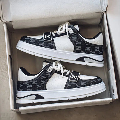 Men's Shoes Autumn Casual Shoes Soft Soled Sports Shoes New Trend Help Breathable Non-slip Board Shoes Fashion Shoes Board Shoes