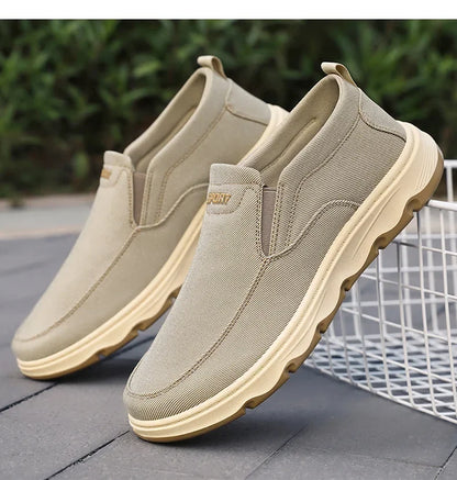 Shoes for men, 2024 autumn new single shoes, British style bean shoes, dad shoes, one foot casual shoes
