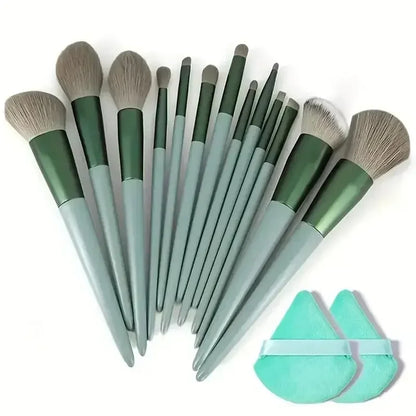 Professional Makeup Brush Set - Soft Fluffy Cosmetic Brushes for Foundation, Powder, Eyeshadow & Blending , Beauty Tools