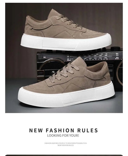 Men's Sneakers Fashion Flat Shoes for Man High Quality Casual Shoes for Men Classical Cosy Comfortable Wear-resistant Pure Color