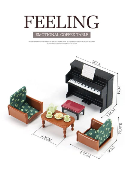 family games dollhouses playhouse miniature furniture pretend toys princess castles villas Christmas present kids toys