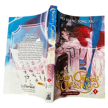 1-4 / 1-6 / 1-7 Volume Tian Guan Ci Fu Genuine English Novel Heaven Official Blessing Mo Xiang Tong Xiu Novel Comic