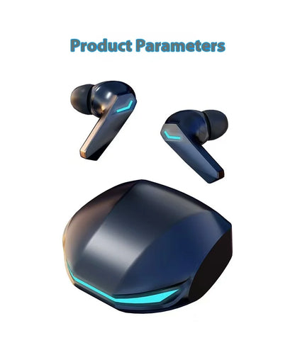 سماعات أذن رياضية GM02 بلوتوث 5.3 لاسلكية للألعاب مع ميكروفون وسماعات موسيقى ثنائية الوضع جديدة