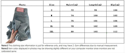 Mulheres perna larga calças de brim baggy senhora vintage y2k punk cintura baixa solta calças jeans streetwear moda lixo longo s
