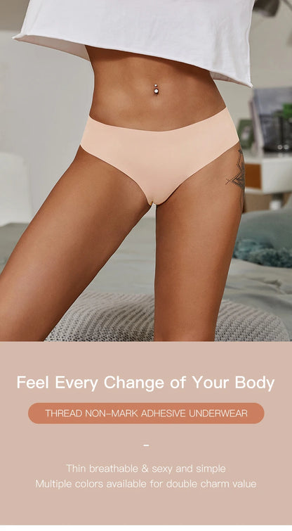 Hot Sale High Quality Seamless Panties Ladies Sexy Underwear Daily Briefs Panty Invisible No Trace Panties For Women 0908-1