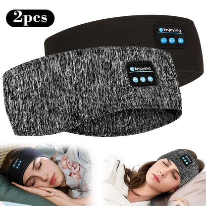 Bluetooth Earphones Sports Sleeping Headband Elastic Wireless Headphones Music Eye Mask Wireless Bluetooth Headset Headband