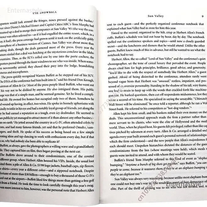 The Snowball: Warren Buffett and The Business of Life Personal Investment and Financial Management Books