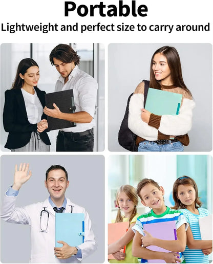 Expanding File Folder,5 Pocket Folders for Documents,Portable Paper Organizer for School Office Supplies,A4 Size