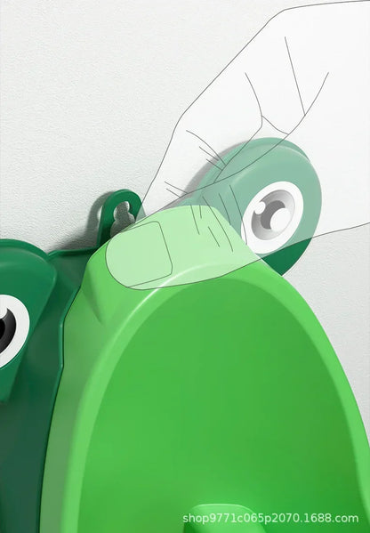 Wall-Mounted Baby Boys Urinal Child Training Toilet Stand Up Urinal Toddler Boys Potty Holder Travel Portable Training Urinal