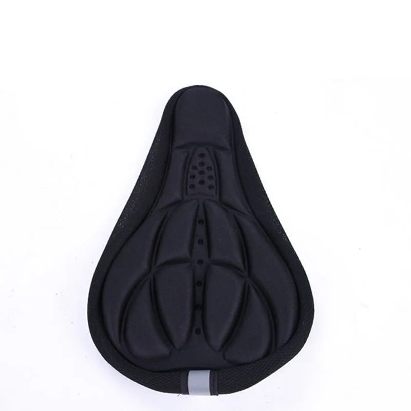 Soft 3D Padded Cycling Bicycle MTB Bike Saddle Seat Cover Cushion Sponge Foam Comfortable Saddles Mat Bicycle Accessory