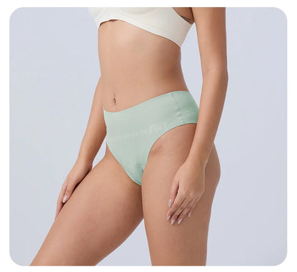 Seamless Period Underwear Girls High Waist Menstruation Panties Women's Menstrual Panties Ladies Menstrual Underwear Leak Proof