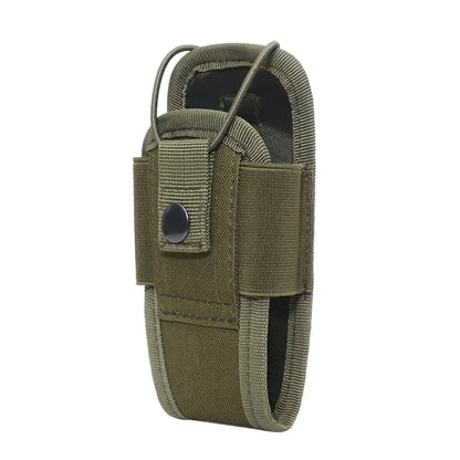 Tactical Walkie Talkie Pouch Oxford MolleRadio Pouch Holder Pocket PortableOutdoor Hunting Sports Waist BagInterphone Holster