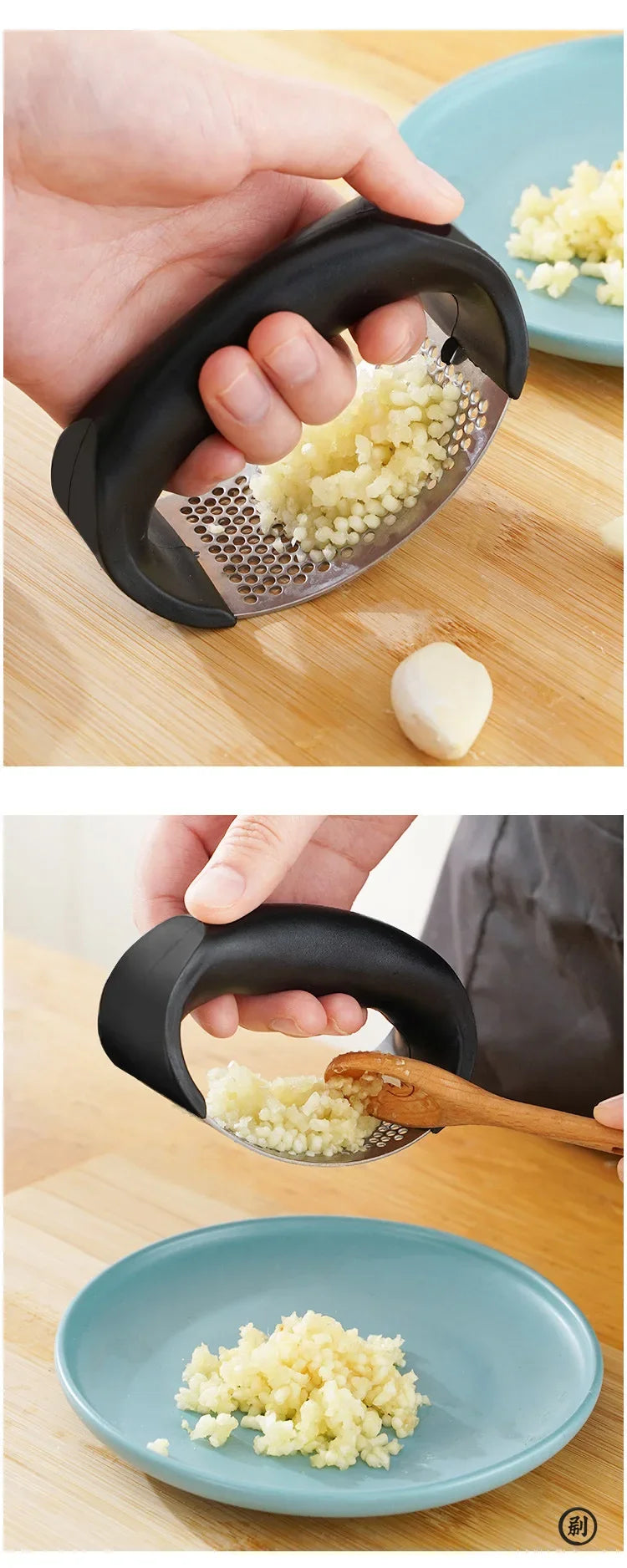 Kitchen Artifact: Garlic Press Crusher, Manual Garlic Crusher, Garlic Chopping Tool, Kitchen Accessories