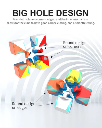 MoYu Meilong3c Professional Magic Cube 3x3x3 classroom Stickerless 3 Layers Speed Cube Puzzle Cube Fidget Toys For Childrengifts