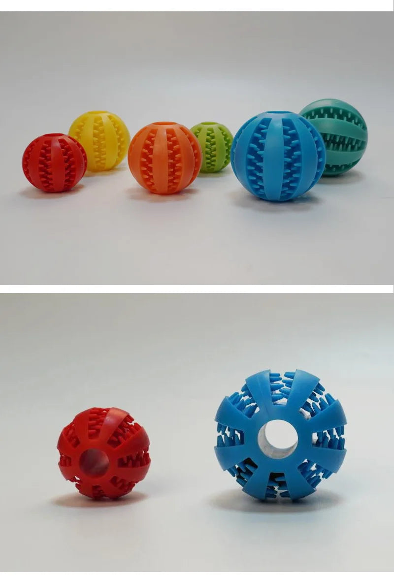 Cross-border pet dog leakage toy balls, teething puzzles, anti-boring and biting training toys