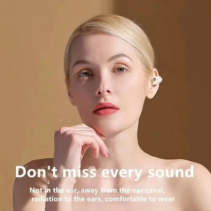 Bluetooth Earphone Clip On Monaural Inear Motion Stereo Bone Conduction Gd28 Business Wireless Earphone Mini Monaural Tws