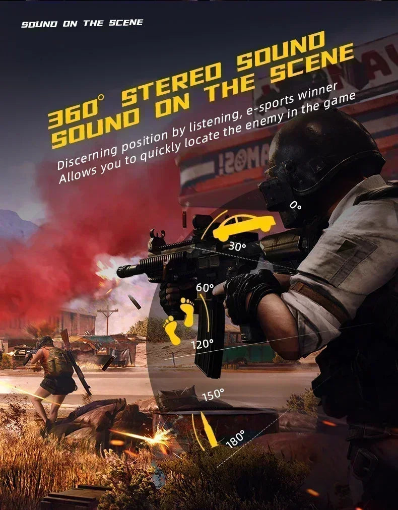 X15Pro Gaming Earbuds Wireless Bluetooth Earphones With Mic Bass Audio Sound Positioning 9D Stereo Music HiFi Headset For Gamer