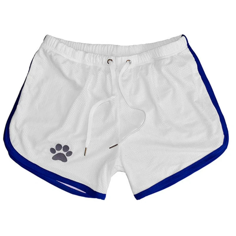 Mens Gym Fitness Shorts Bodybuilding running sports shorts Jogging Workout Male Summer Breathable Mesh Shorts men Sweatpants02