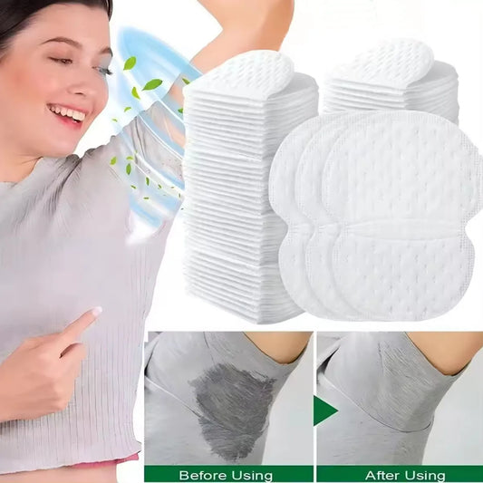 20-100pcs Armpit Sweat Pads Disposable Underarm Sweat-absorbing Stickers Breathable Invisible Sweatproof Clothes Stickers