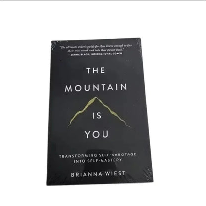The Mountain Is You: Transforming Self-Sabotage Into Self-mastery English Books Birthday Gifts