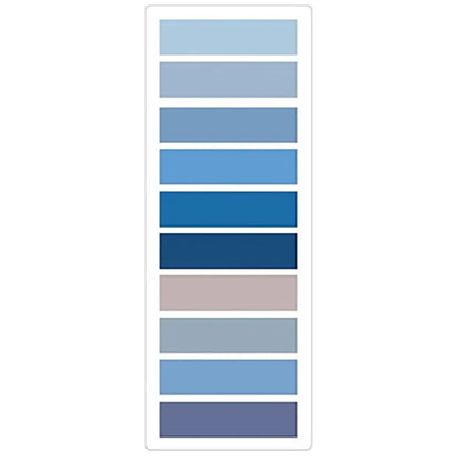 2400S Transparent Colorful Index Creative Memo Pads Office School Stationery Self-Adhesive Stickers Sticky Note Pads