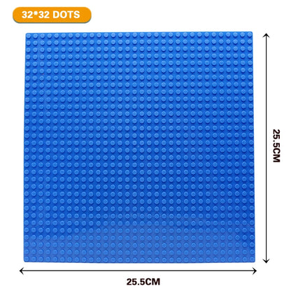 32x32 16x16 Dots Styles Plastic Assembly Blocks Base Plates Figures City Classic Toys Building  Baseplates  For Children Gift