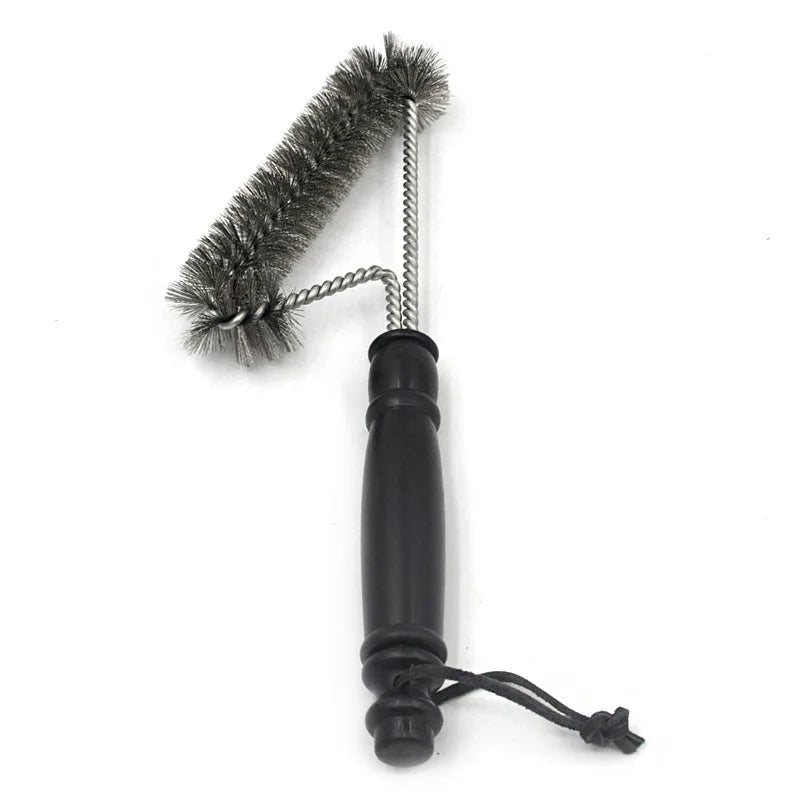 Barbecue Grill BBQ Brush Clean Tool Grill Accessories Stainless Steel Bristles Non-stick Cleaning Brushes Barbecue Accessories