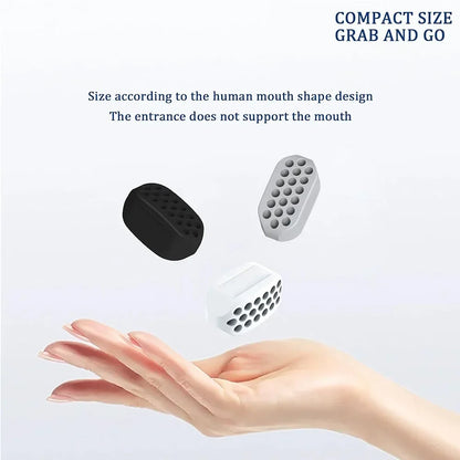 Jaw Exerciser for Men Women Facial Jaw Exerciser Gym Fitness Ball Muscle Training Neck Face Slimming Mouth Jawliner