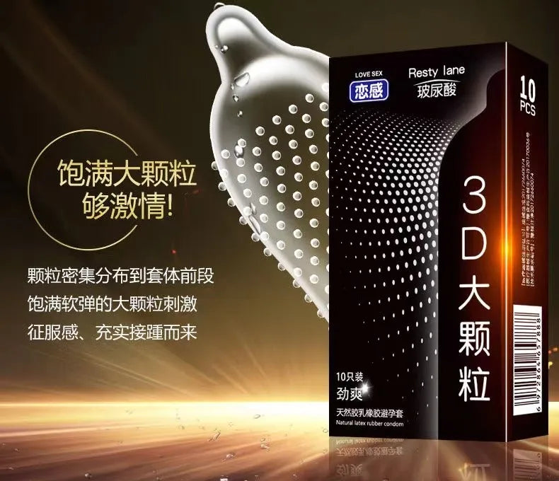 30pcs Ultra Thin Condoms For Men Delay Ejaculation Intimate Condone Hyaluronic Acid 0.01 Slim condom Natural Latex Penis Sleeve