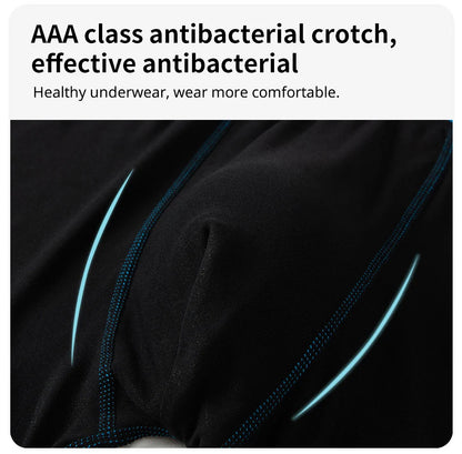 4/5 /10 Pcs Fashionable Men's Long Underwear Casual Boyshort Youth Sports Shorts Comfortable Breathable Stretch Shorts Underwear