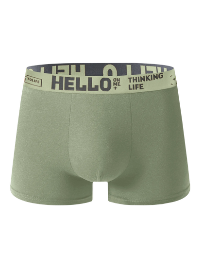 10 Piece Set of Men's Underwear Briefs Trendy Comfortable Personality Men's Boxers Fashion Sports, Fitness Casual Men's Pants