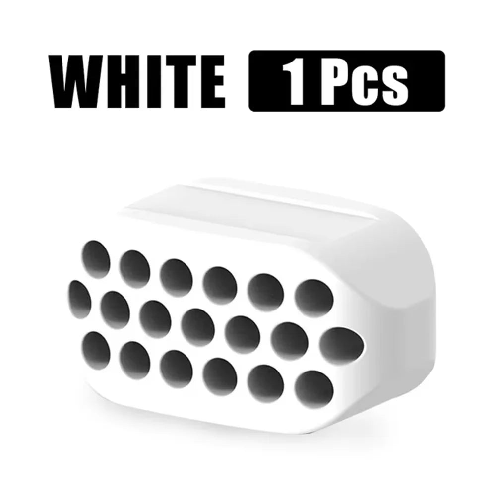 Jawline Exerciser for Man and Woman Silicone Jaw Exerciser Gum Tablets Jaw Trainer & Jaw Exerciser Shaper for Beginner, Intermed