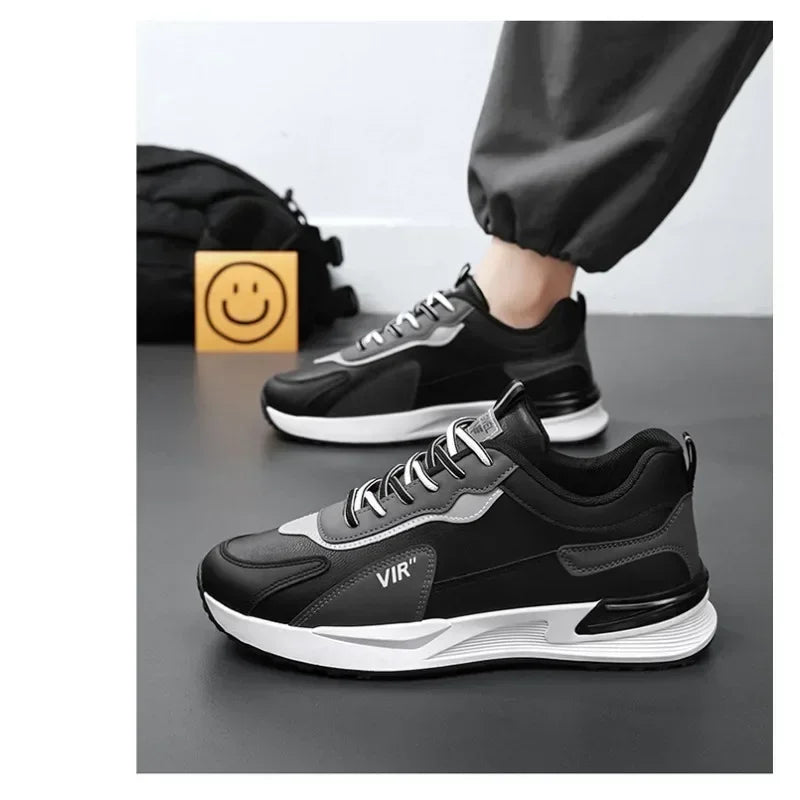 2025 New Men's Shoes Sports Shoes Running Trend Leisure High-grade Students All Match Men's Height-raising Shoes  Shoes for Men