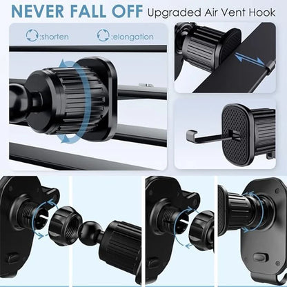 Car Phone Holder Bracket Accessories Interior Auto Air Outlet Cellphone Support Parts Phone Stand Base Fixing Clip