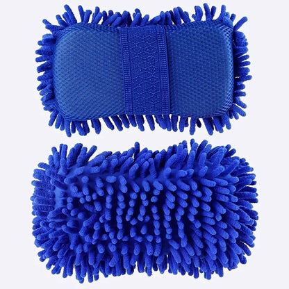 Superfiber Gloves Modeling Car Wash Sponge Clean Car Care Details Brush Clean Sponge Car Gloves Available On Both Side Auto Part
