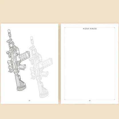 2PCS Comics Girl Boy Comics Hand Drawn Tutorial Book Novice Zero Basic Learning Line Draft Practice Book Studying