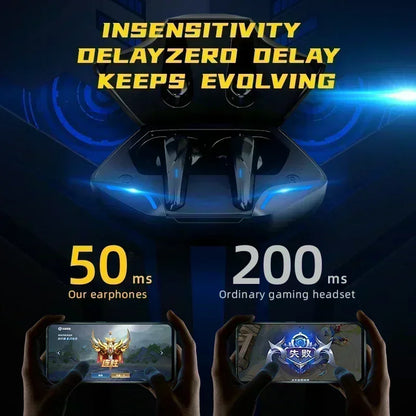 X15Pro Gaming Earbuds Wireless Bluetooth Earphones With Mic Bass Audio Sound Positioning 9D Stereo Music HiFi Headset For Gamer