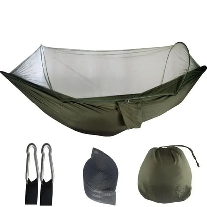 Camping Hammock with Mosquito Net Sleeping Tent Hammock Suitable Camping Hammock Outdoor Furniture for Garden