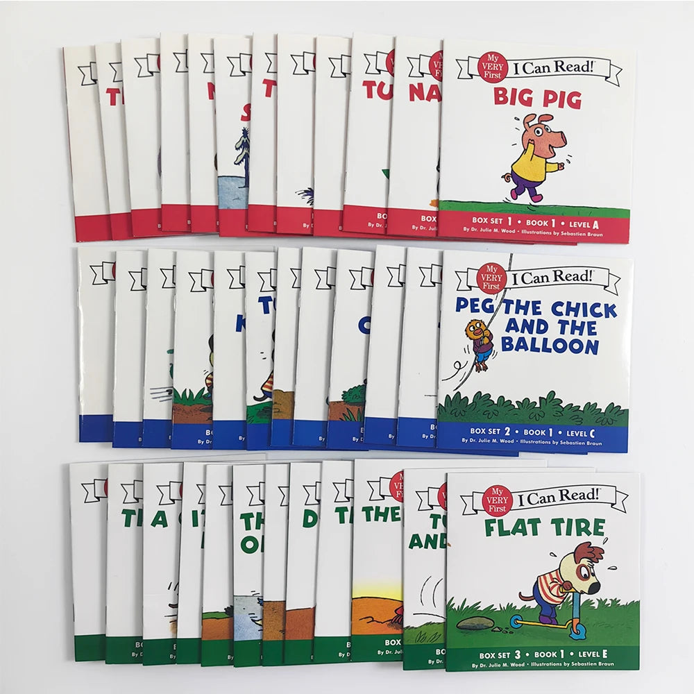 12 Books Set My Very First I Can Read English Picture Book for Beginner Pocket Book for Children Kids Montessori Bedtime Reading