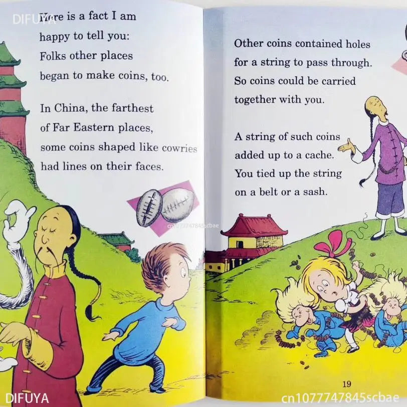 Random 11 Books Dr. Seuss Series Interesting Story Children's Picture English Books Kids Child Festival Gift Toy Enlightenment