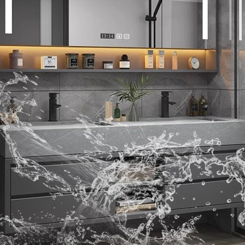 Bathroom Accesories Cabinet Wall Home Accessories Set Luxury Full Furniture Shelfs Sink Cabinet Modern Hovedskapet Bathroom Home