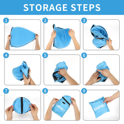 Hot Sale Tents Portable Easy Fold Indoor Outdoor Put Up Sleep Camping Waterproof Head Sunshade Shade Light Tent On Bed