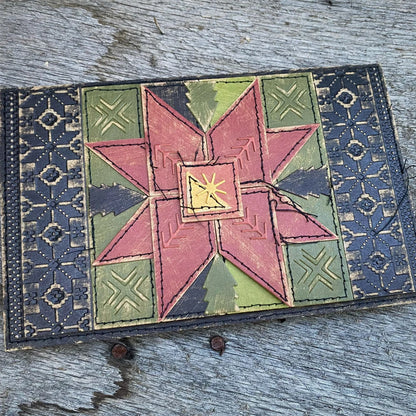 3D Embossing Folder Reindeer Christmas Tree Repitition Doodle Pattern for DIY Scrapbook Paper Card Adding Textured Album Craft