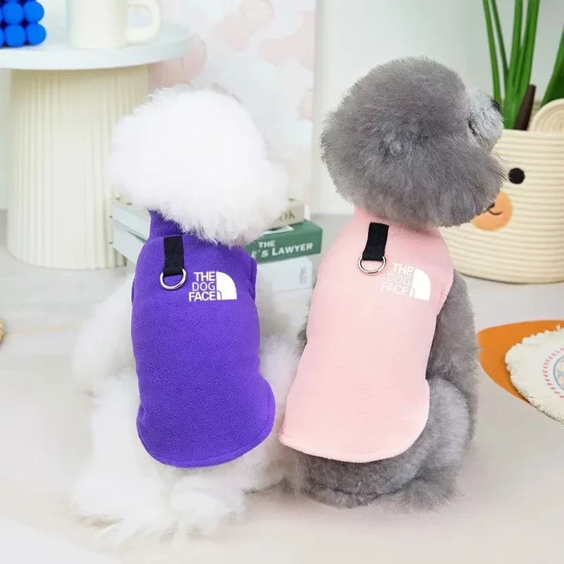 Pet Dog Clothes Fleece Warm Sweater Autumn Winter Coat Vest for Small Chihuahua Bulldog Dogs Jackets Costumes Supplies