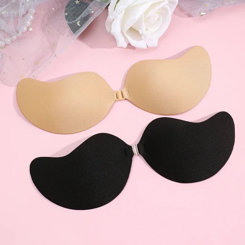 1 Piece Invisible Adhesive Lift Bra, Convex Enhancer Strapless Seamless Lingerie Accessory