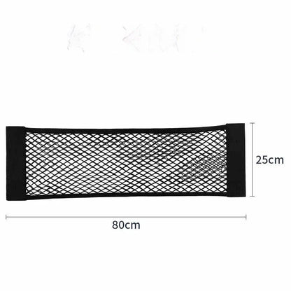 Luggage Storages Car Trunk Storage Bag Double Stretch Velcro Car Storage Net Bag Mesh Storages Net Bag Car Net