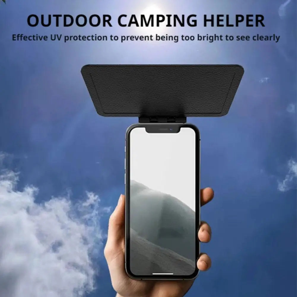 Mobile Phone Sun Visor Uv Protection Phone Screen Universal Smartphone Sunshade Cover For Outdoor Use For Smartphones ﻿