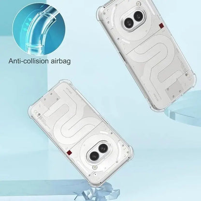 Transparent TPU Case for Nothing Phone 2a Plus Nothing Phone 3A Pro Protective Cover Four Corners Shockproof Bumper Coque Fundas